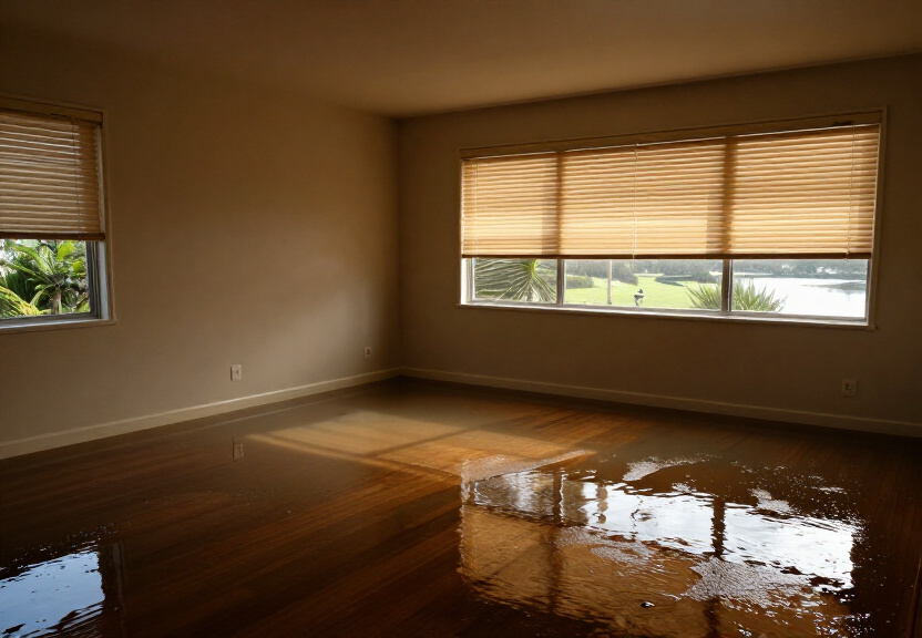 Contaminated carpet in a Roselands living room before cleanup